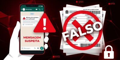 Golpe do DARF falso da Receita Federal enviado por WhatsApp